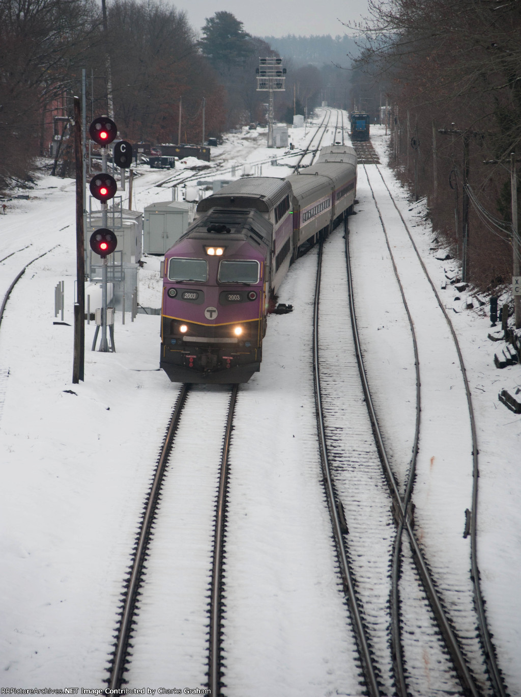 MBTA 2003 Switching track.